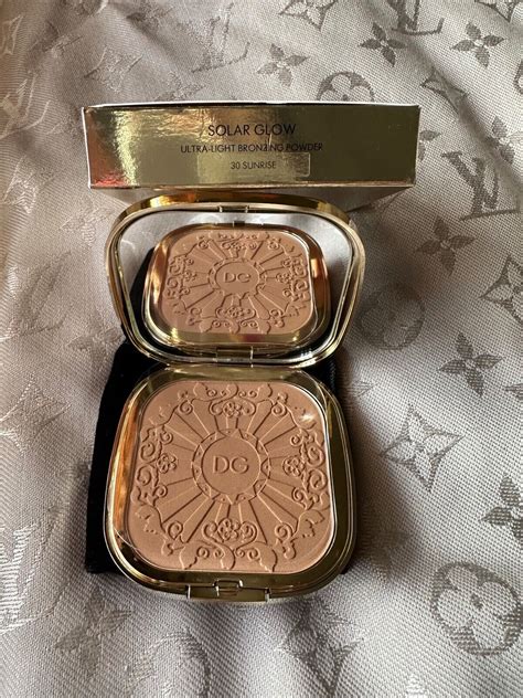 dolce gabbana bronzing powder sunrise